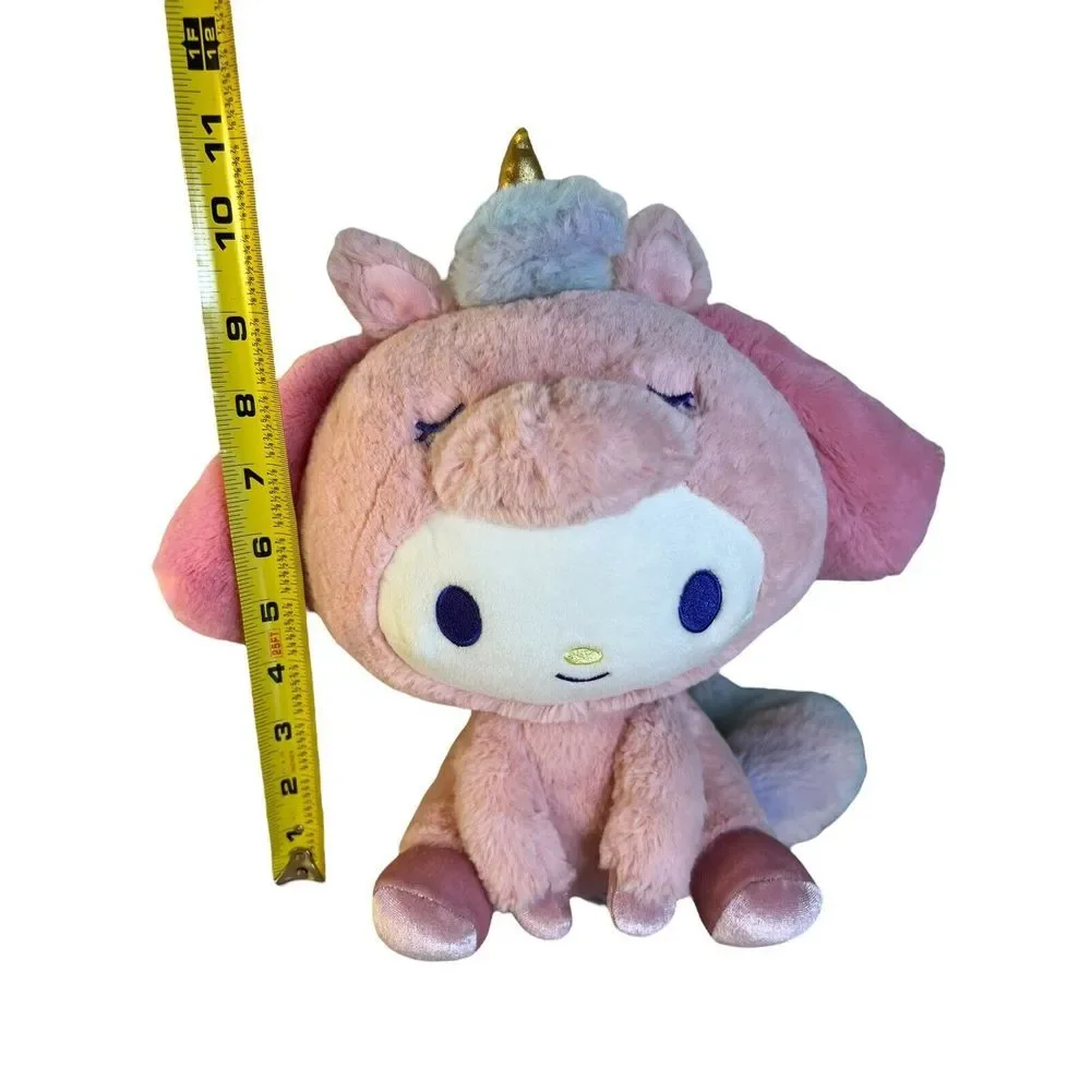 GUND‎ Sanrio My Melody Unicorn Plush Toy Premium Stuffed Animal Hello Kitty 9.5